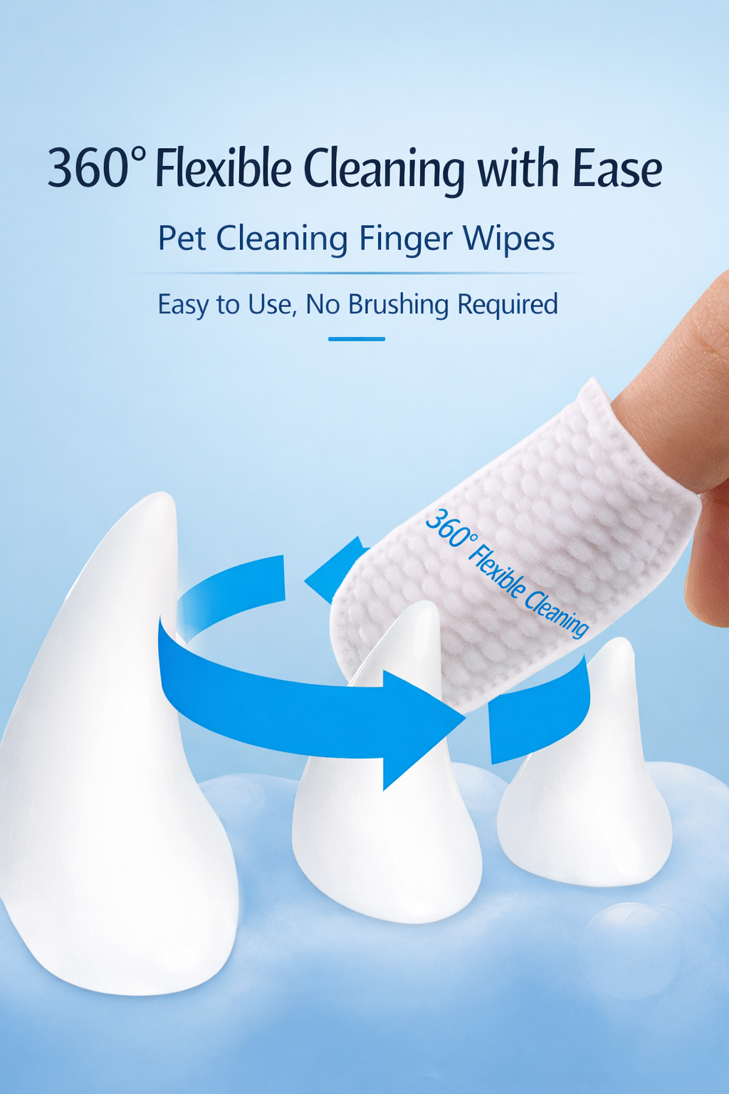 🐾 Keep Your Furry Friend Fresh & Healthy—From Ears to Teeth!
The Easiest, All-in-One Solution for Pet Hygiene.
Do you struggle with pet bad breath, stubborn earwax, or messy face stains? You’re not alone. Neglecting your pet’s hygiene can lead to pain