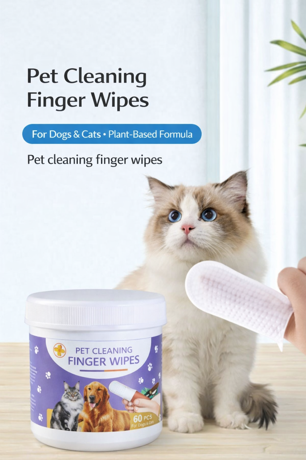 🐾 Keep Your Furry Friend Fresh & Healthy—From Ears to Teeth!
The Easiest, All-in-One Solution for Pet Hygiene.
Do you struggle with pet bad breath, stubborn earwax, or messy face stains? You’re not alone. Neglecting your pet’s hygiene can lead to pain