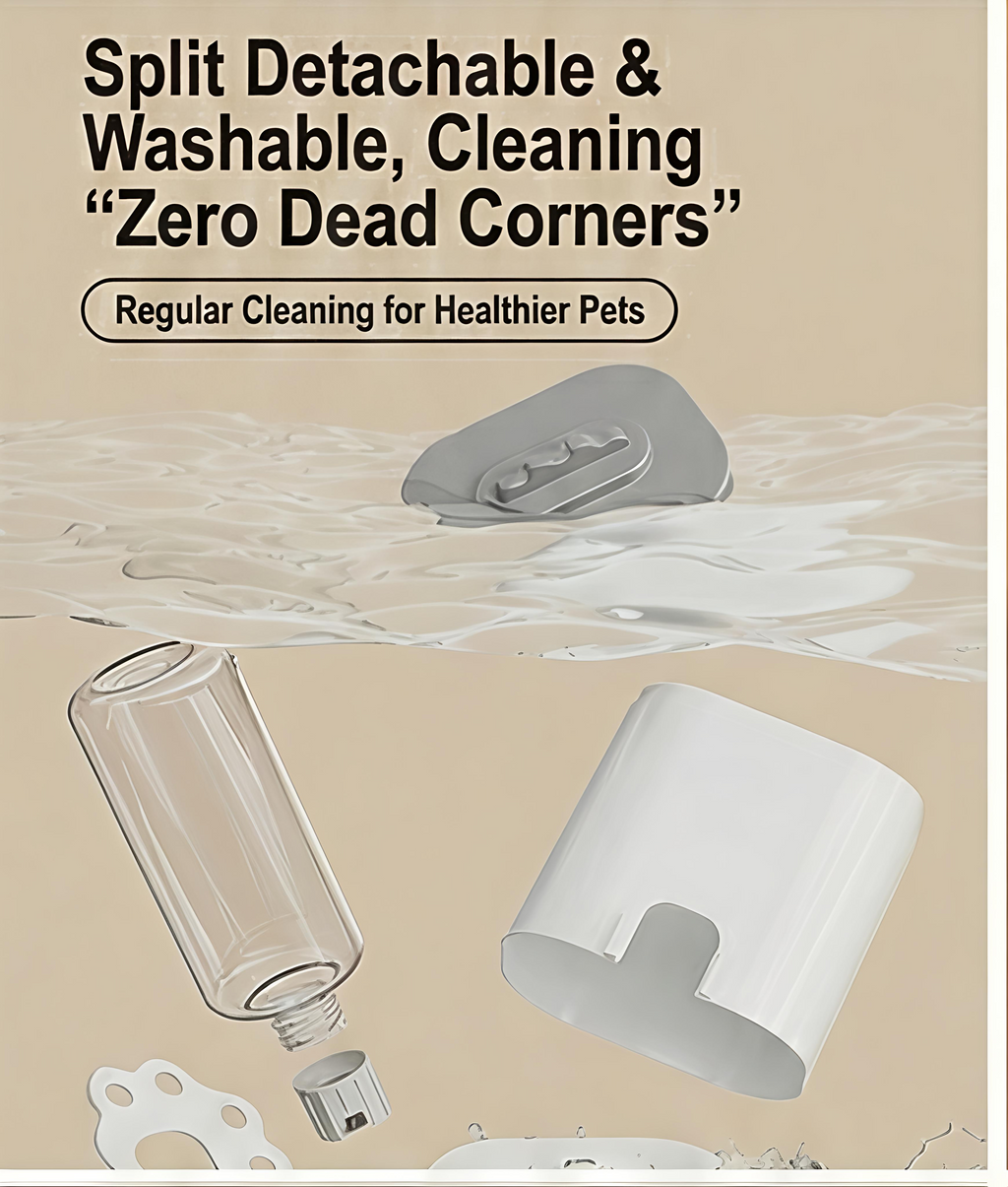 2-in-1 Automatic Gravity Pet Feeder & Water Dispenser Bundle – No Electricity Required