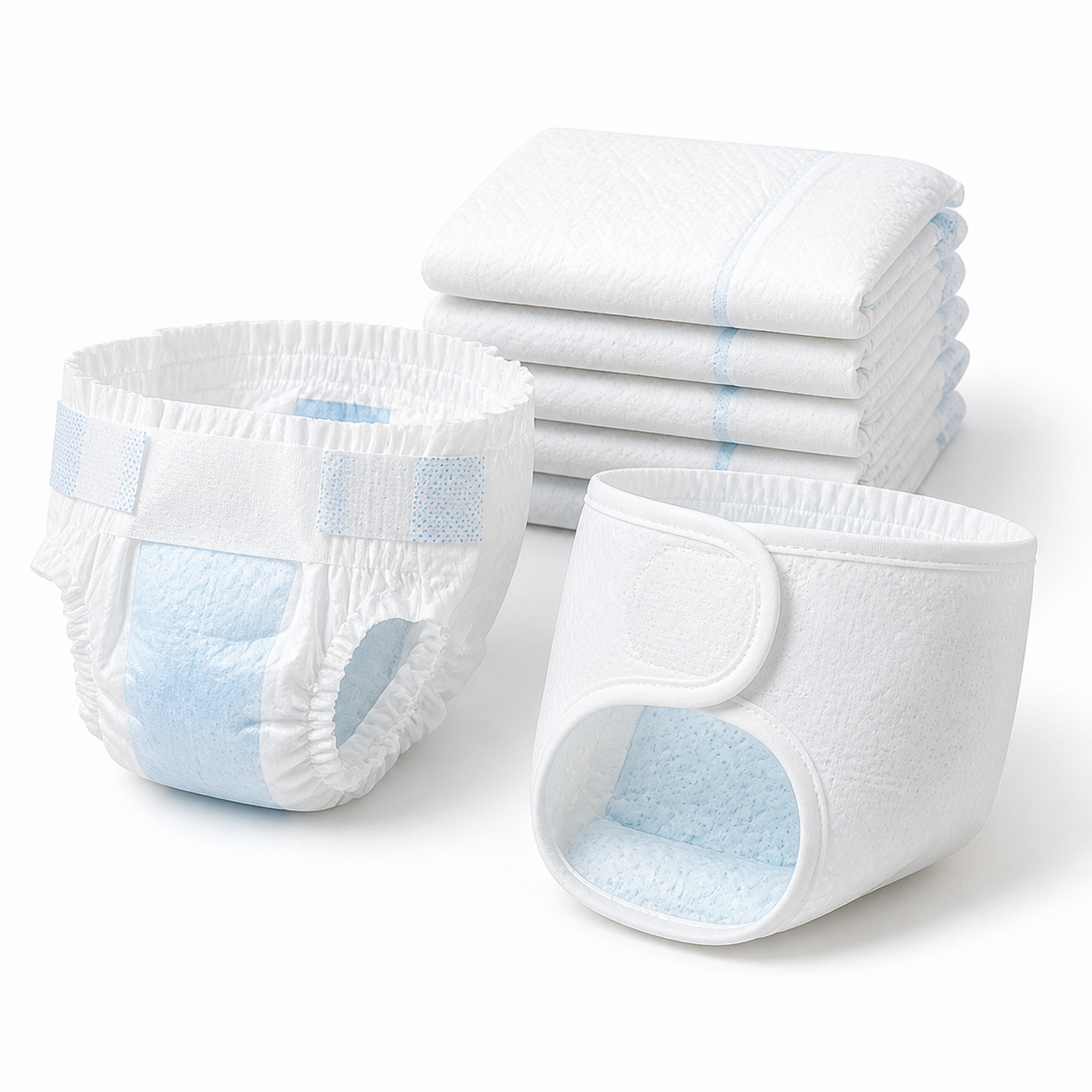 Elongbuy Ultra-Absorbent Disposable Dog Diapers &amp; Male Wraps