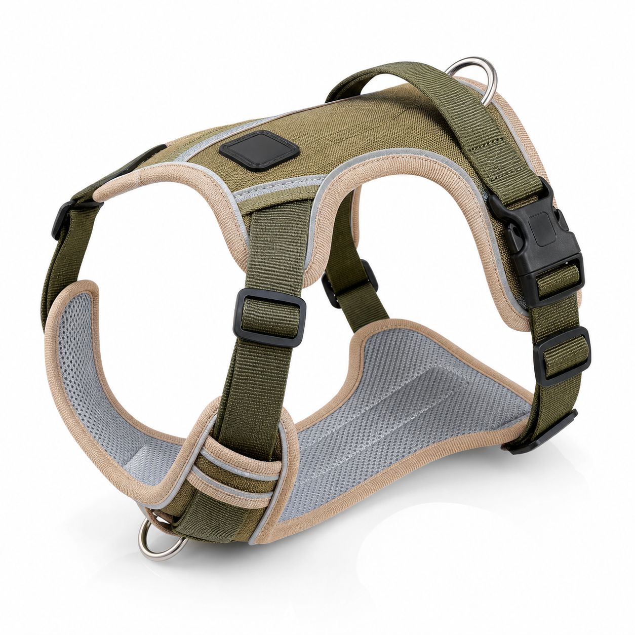 Large Dog No-Pull Reflective Harness with Control Handle