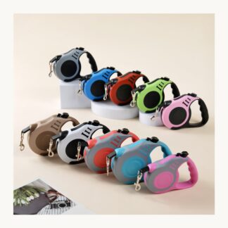 retractable pet leash color range